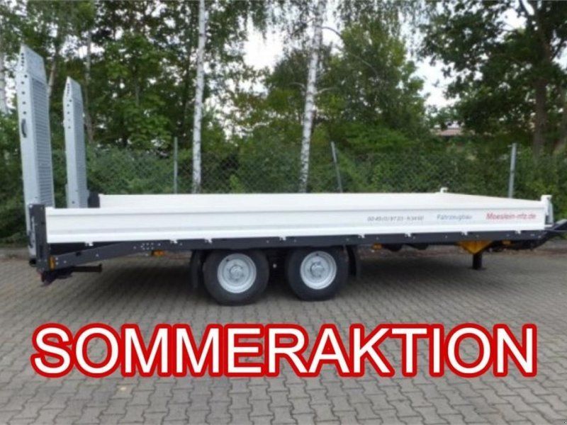 Möslein TTT 11-6,2 BR Weiß Tandemtieflader mit breiten Ra
