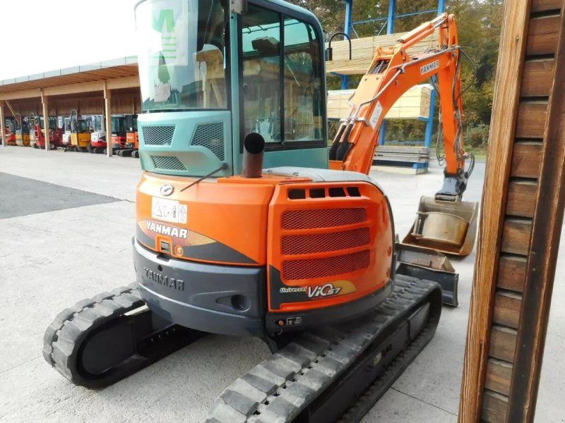 Yanmar vio57 ( 5.325kg ) powertilt + hydr. sw + 3 löffe