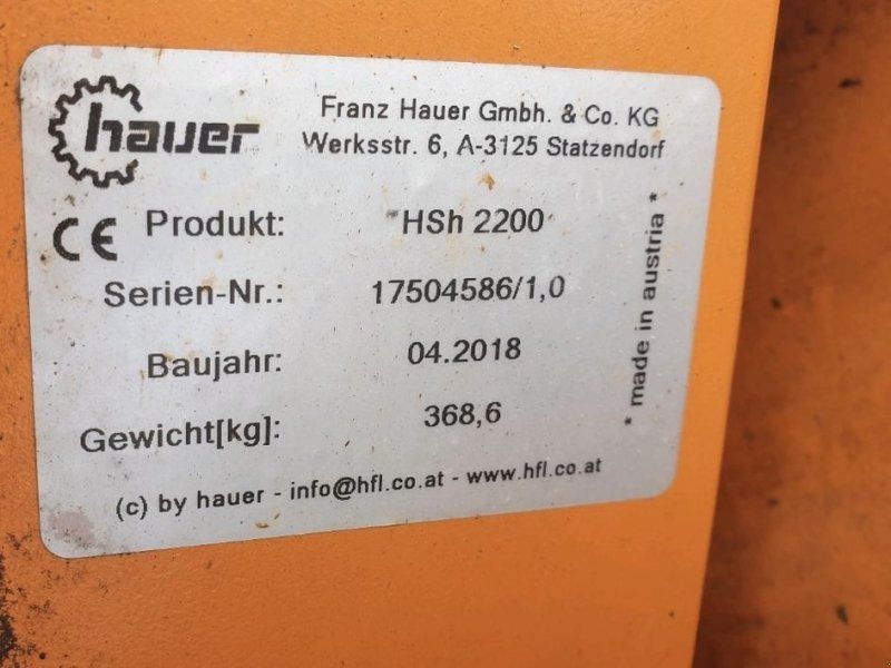 Hauer HSH 2200
