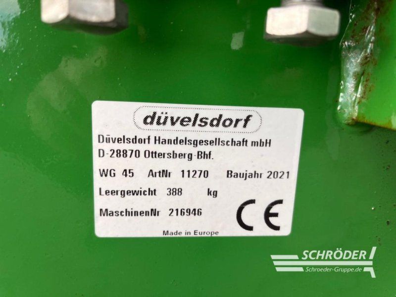 Düvelsdorf DKW 2,70 M 3-PUNKT