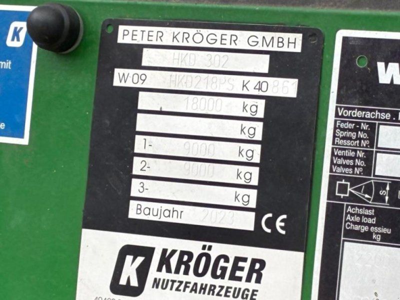 Kröger HKD 302 | SEITENBORDWÄNDE ALS PORTAL