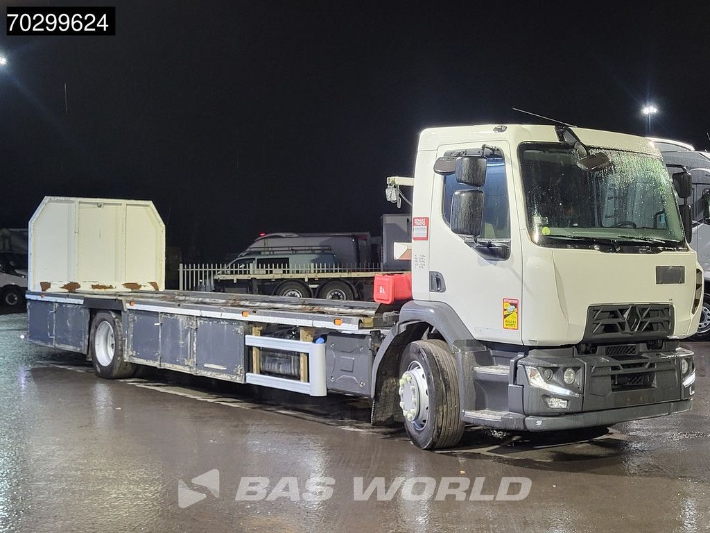 Renault D 280 4X2 19.5tonner ADR chassis full air Automatic Euro 6