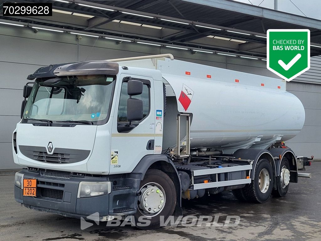 Renault Premium 380 6X2 18540 liter Fuel tanker Retarder Automatic Euro 5