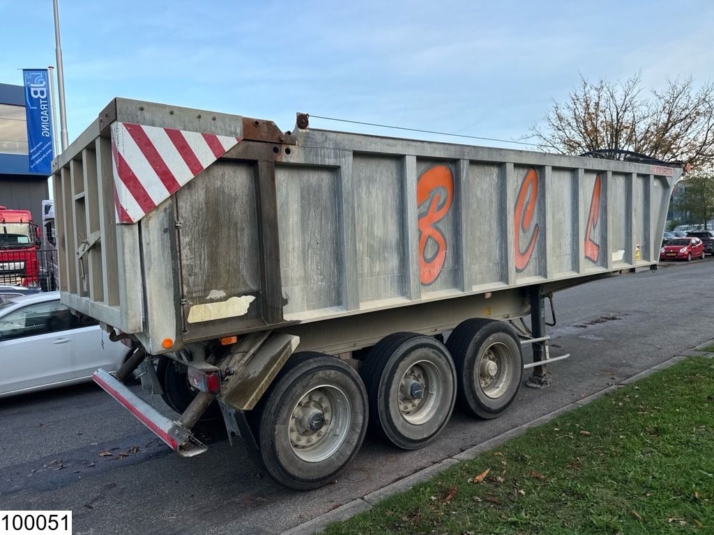 Benalu kipper Bladvering, Trommel, 24m3