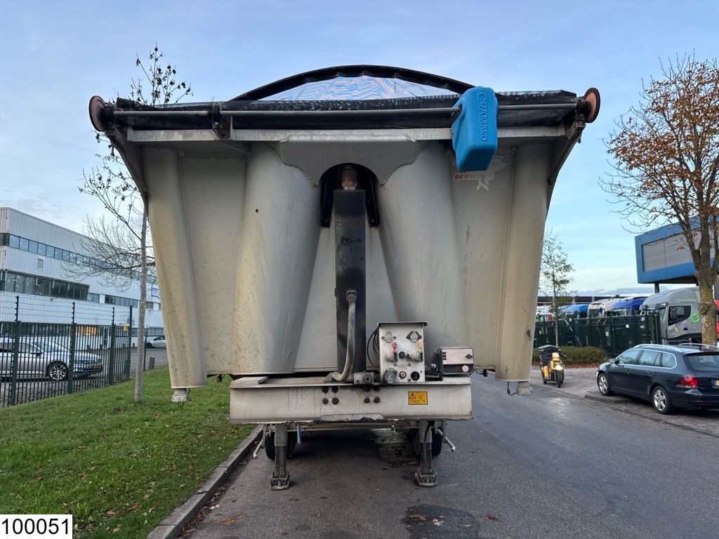 Benalu kipper Bladvering, Trommel, 24m3