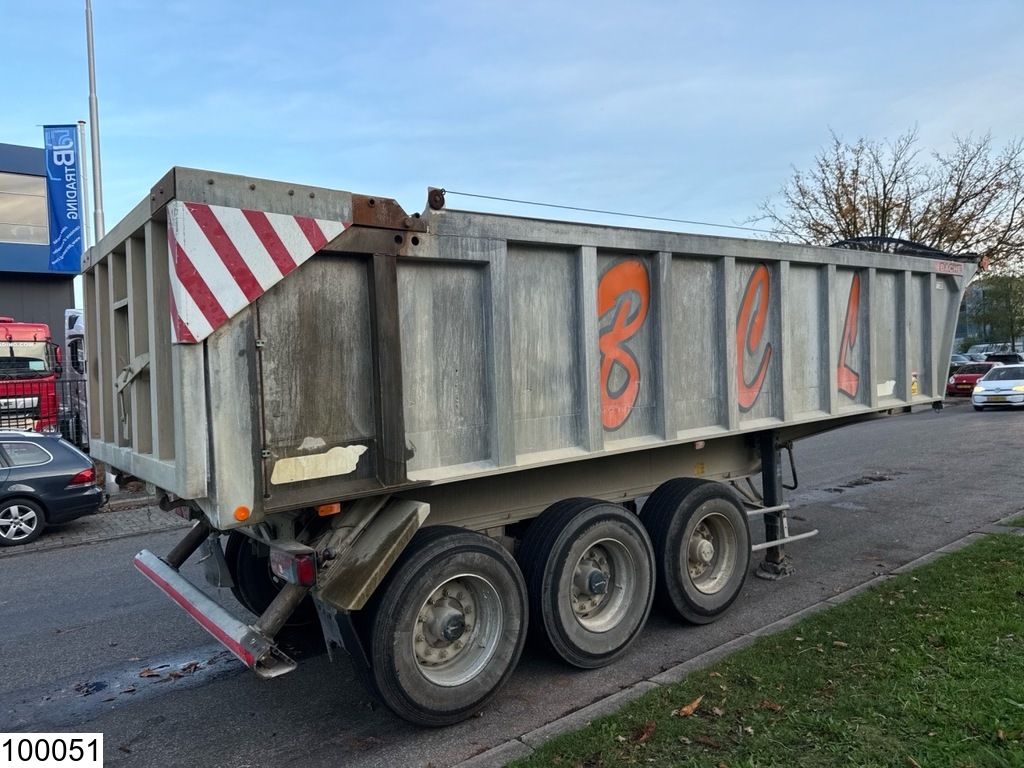 Benalu kipper Bladvering, Trommel, 24m3