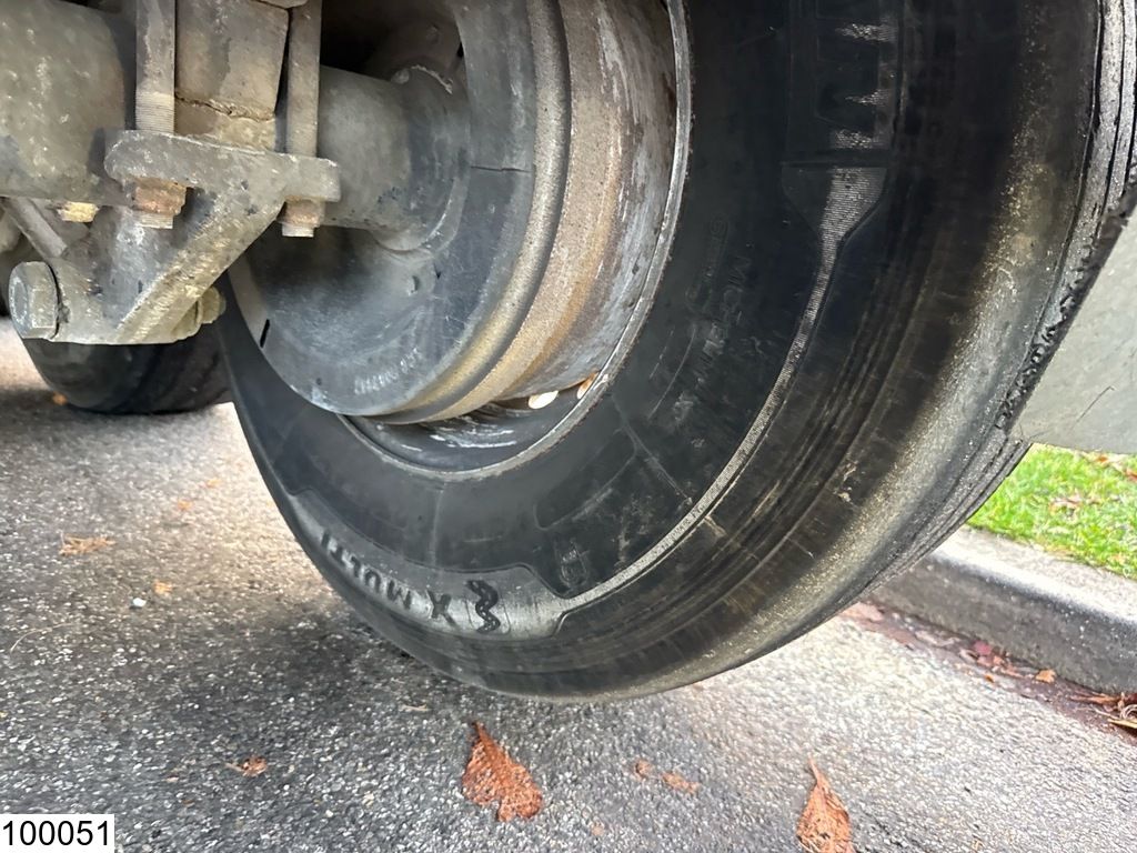 Benalu kipper Bladvering, Trommel, 24m3