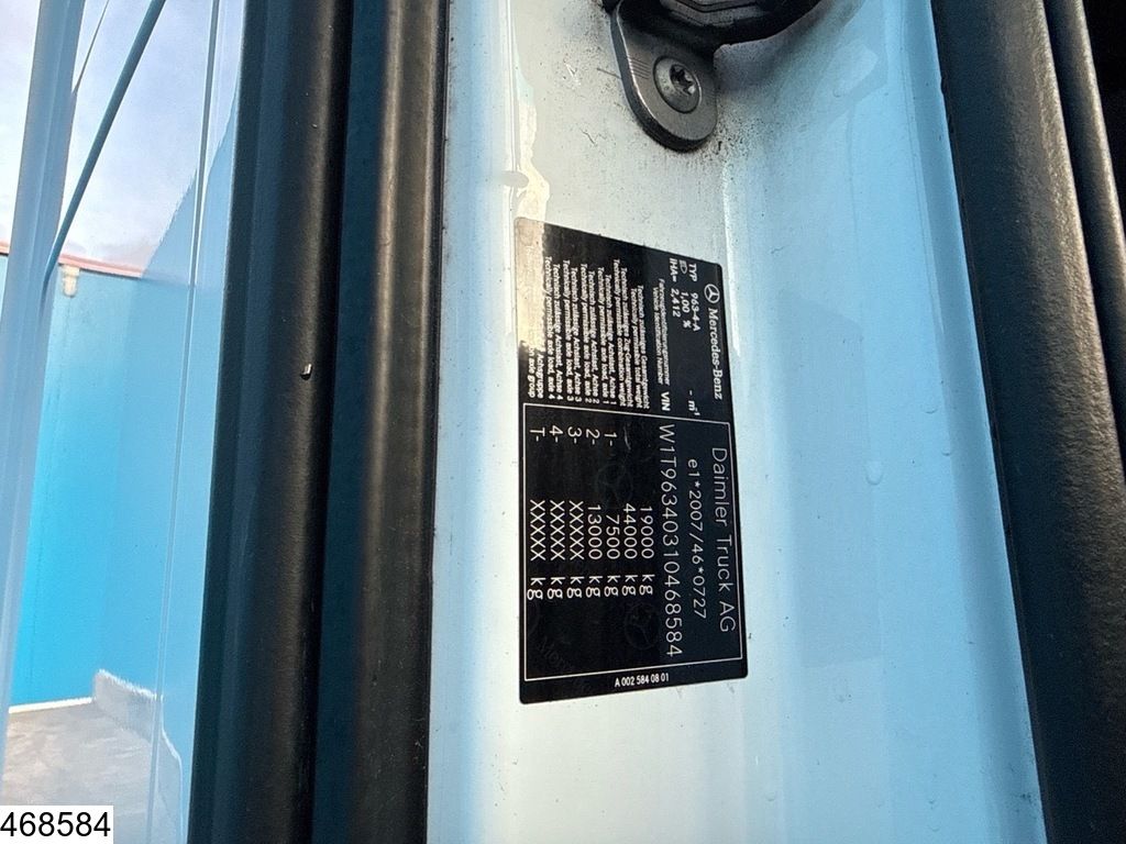 Mercedes Actros 1845 EURO 6, Mirrorcams, New tyres