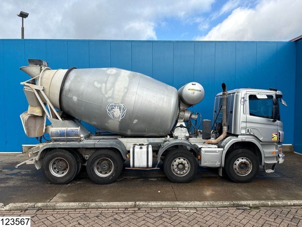 Scania P 380 8x4, Cifa, 8m3,, Manual