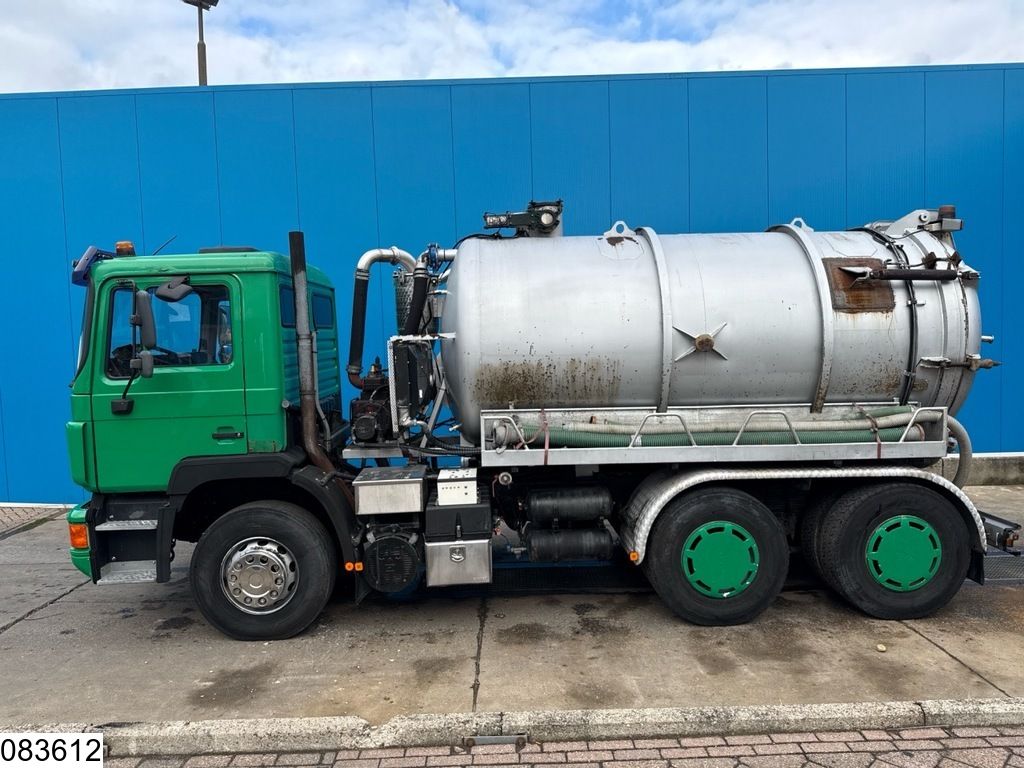 MAN 33 332 6x4, Vacuum truck, 12000 liter