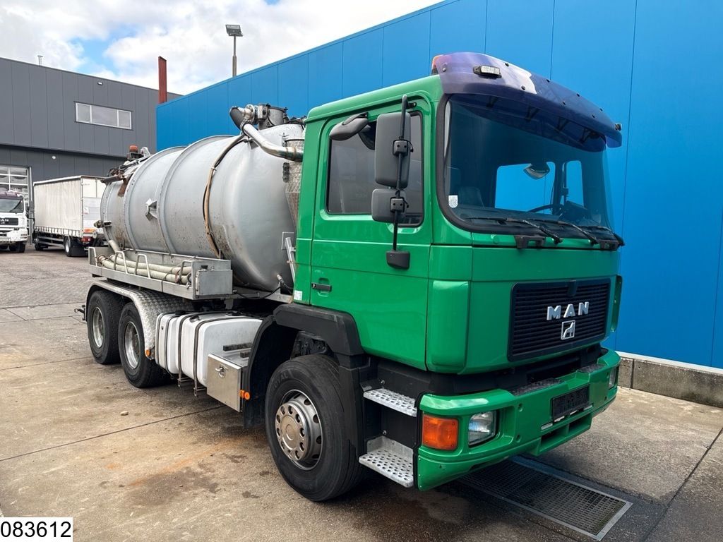 MAN 33 332 6x4, Vacuum truck, 12000 liter