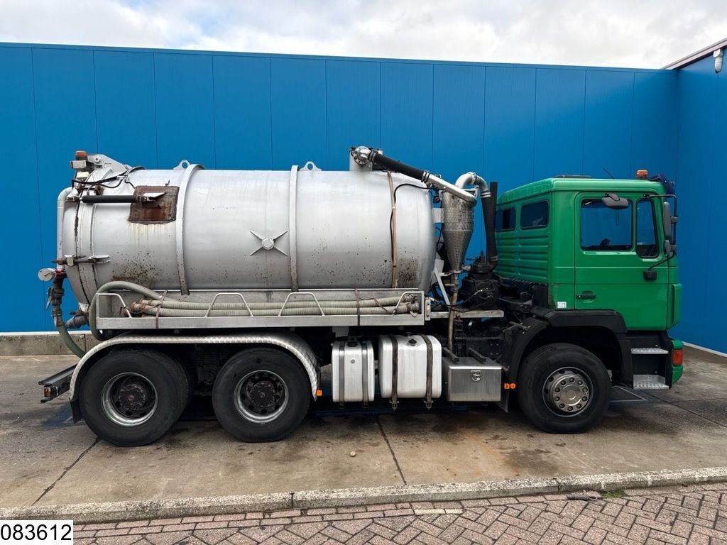 MAN 33 332 6x4, Vacuum truck, 12000 liter