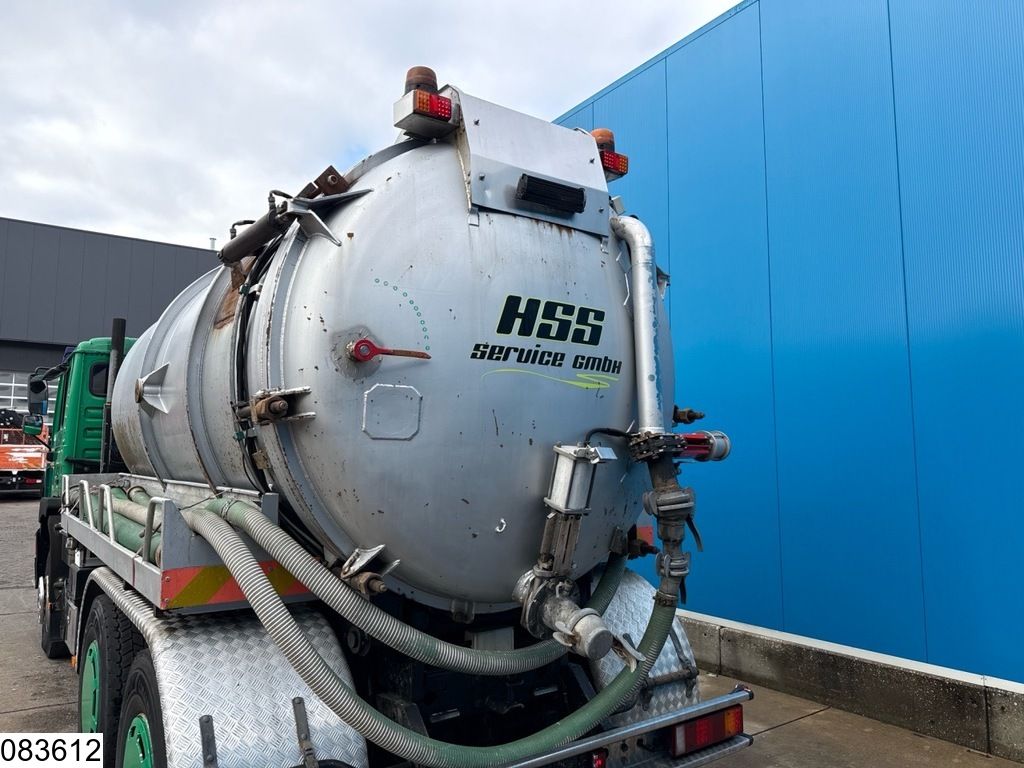 MAN 33 332 6x4, Vacuum truck, 12000 liter