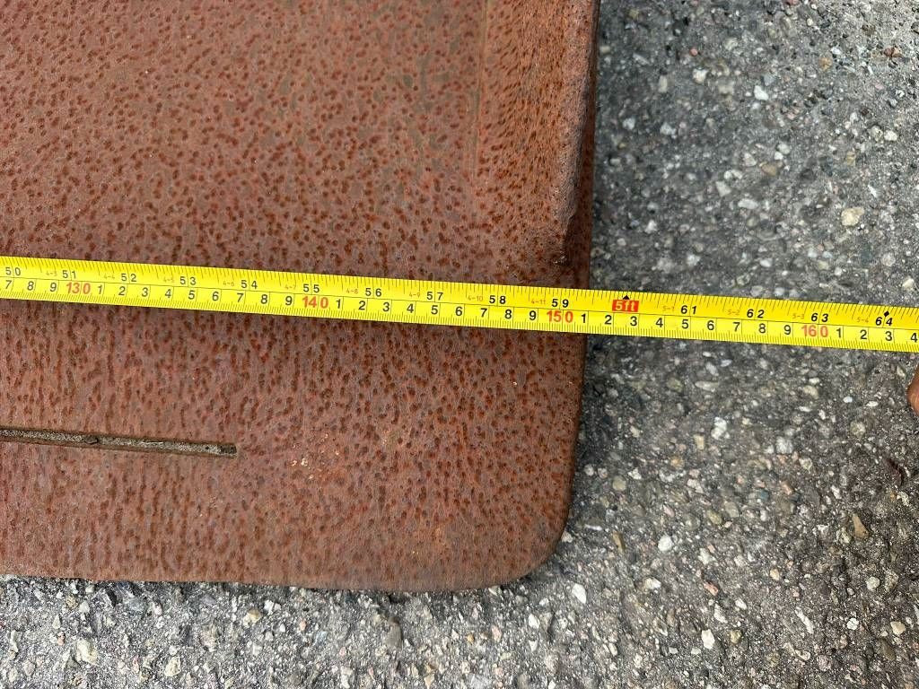 Eurosteel chainbucket 1700ltr 150cm wide kettingbak