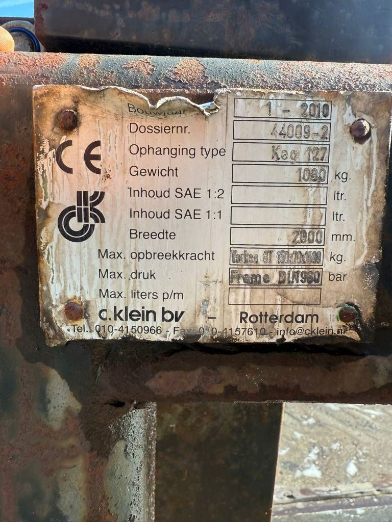 C. Klein Verachtert 2007/2008 Palletforks / Pallet