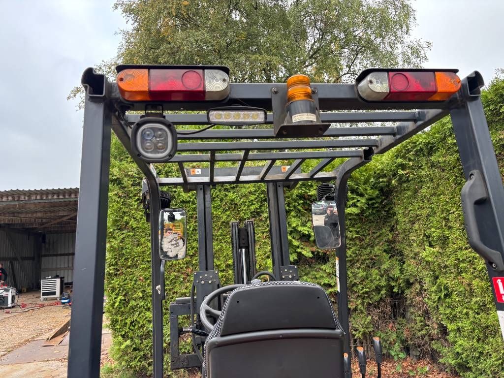 Doosan B18T-5 elektrische heftruck 1.8 ton dublo mast B18