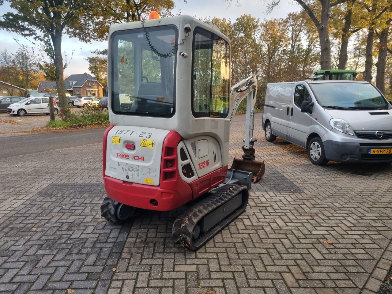 Gebrauchter TAKEUCHI TB216 Minibagger mit Gewicht von 1865 Kgs