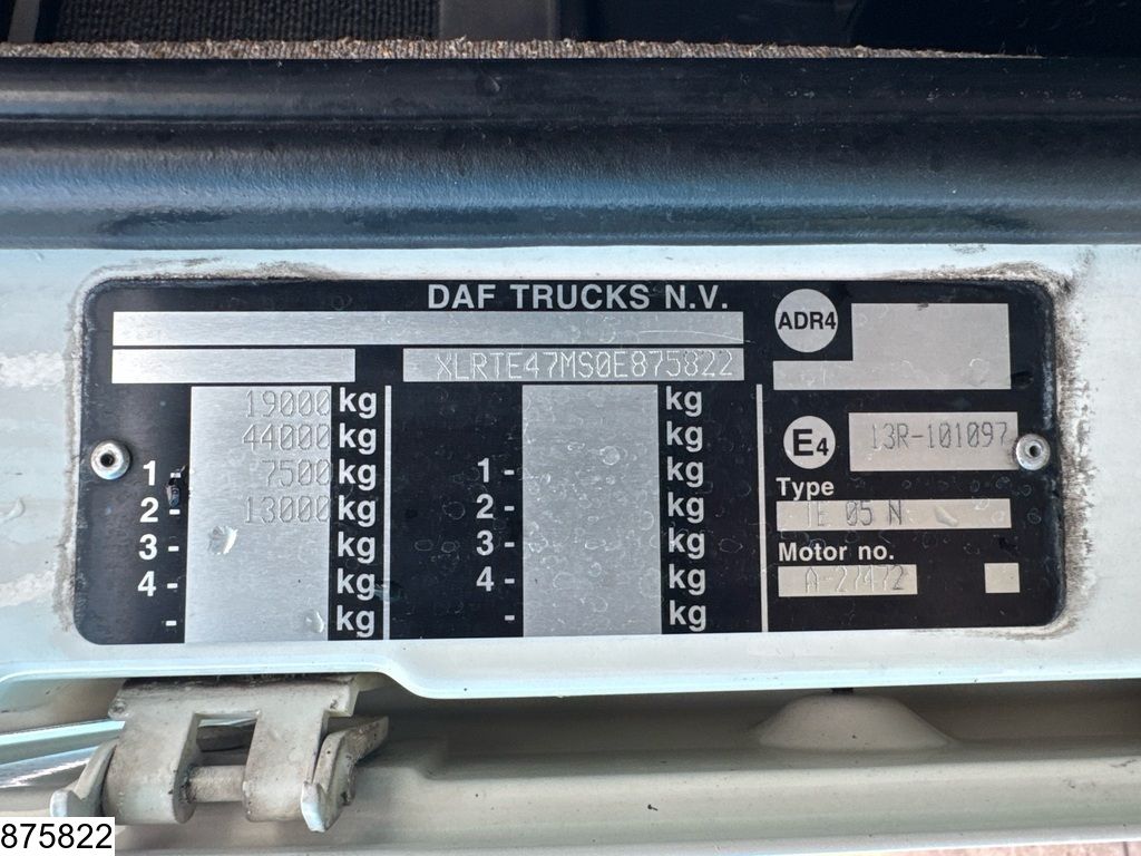 DAF XF 510 EURO 5, SSC