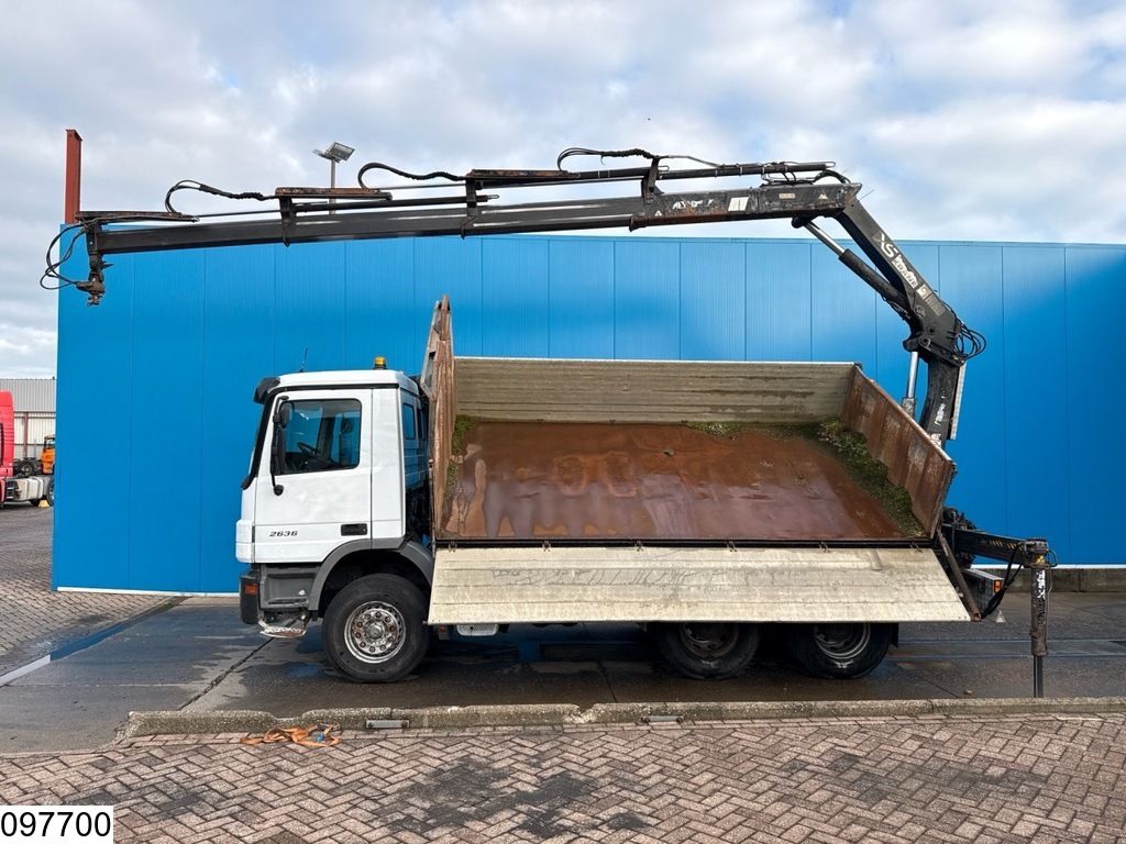 Mercedes Actros 2636 6x4, EURO 3, HIAB, Telligent 16