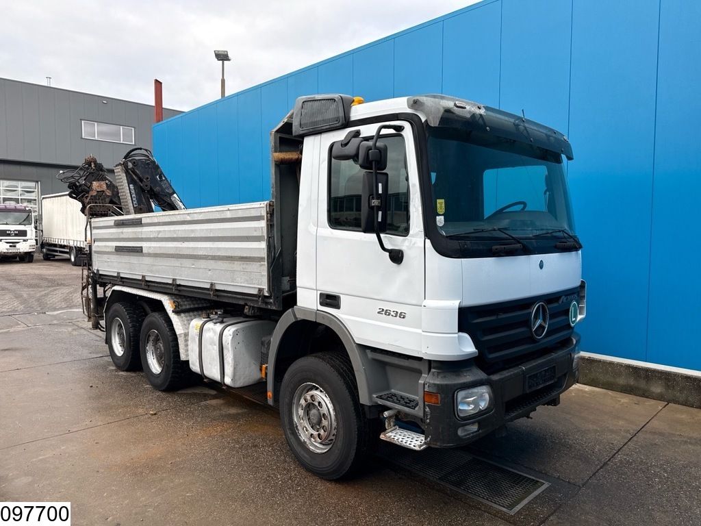 Mercedes Actros 2636 6x4, EURO 3, HIAB, Telligent 16