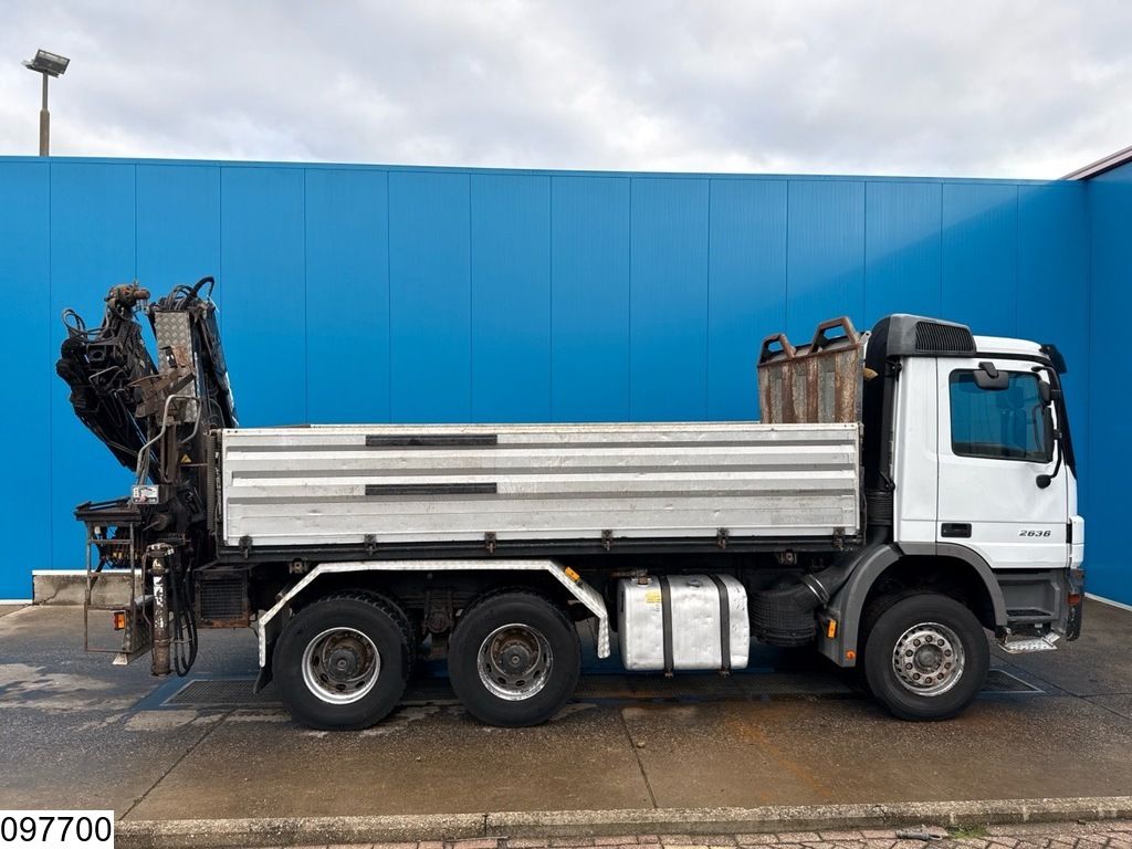 Mercedes Actros 2636 6x4, EURO 3, HIAB, Telligent 16