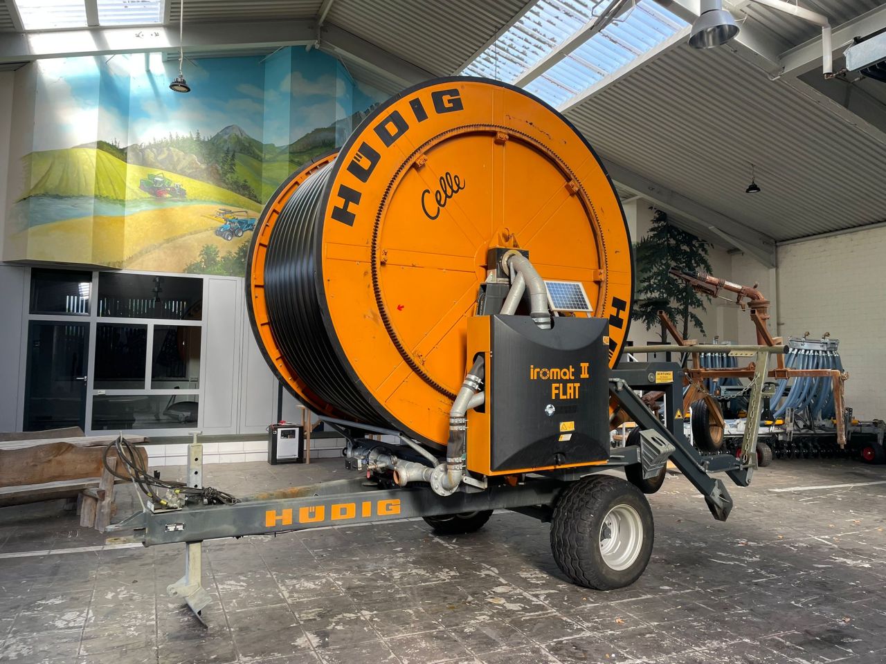 Hudig Iromat 2 + motorpomp plus toebehoren