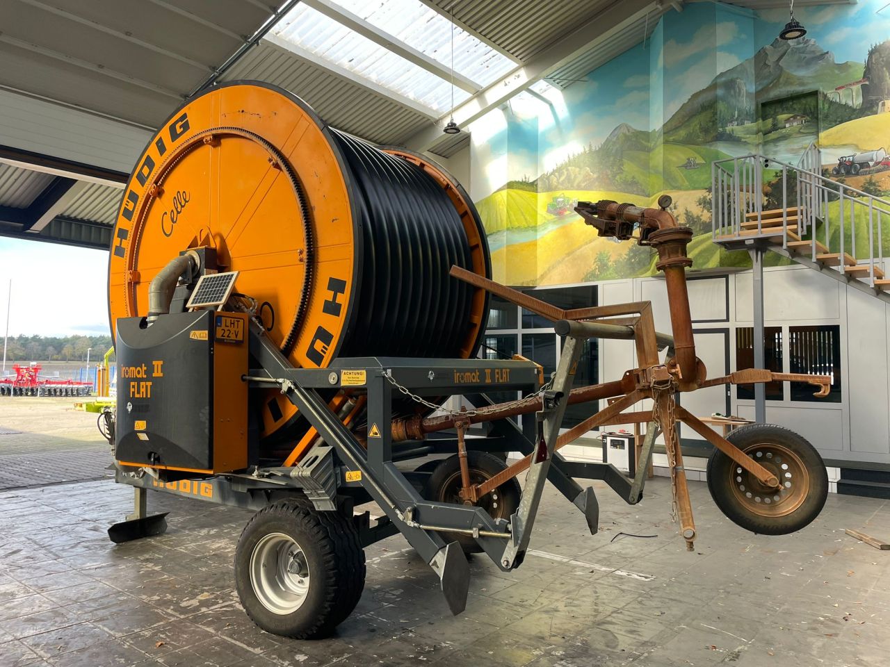 Hudig Iromat 2 + motorpomp plus toebehoren