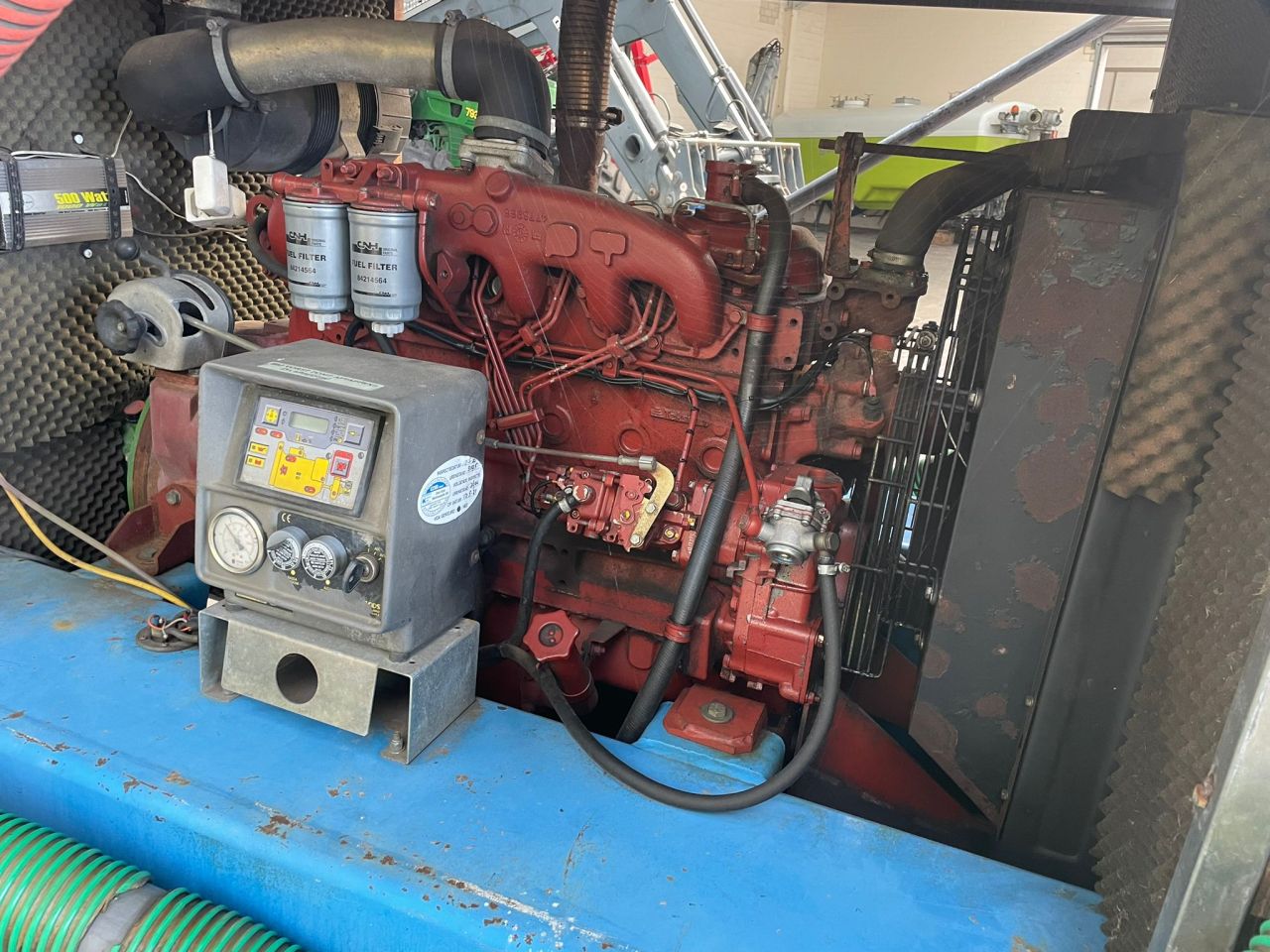 Hudig Iromat 2 + motorpomp plus toebehoren