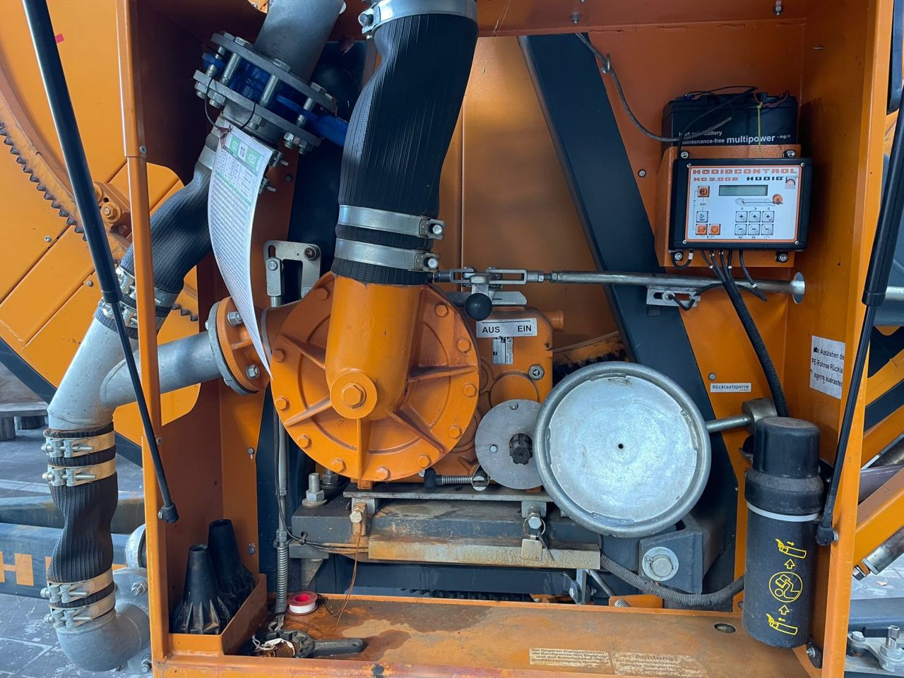 Hudig Iromat 2 + motorpomp plus toebehoren