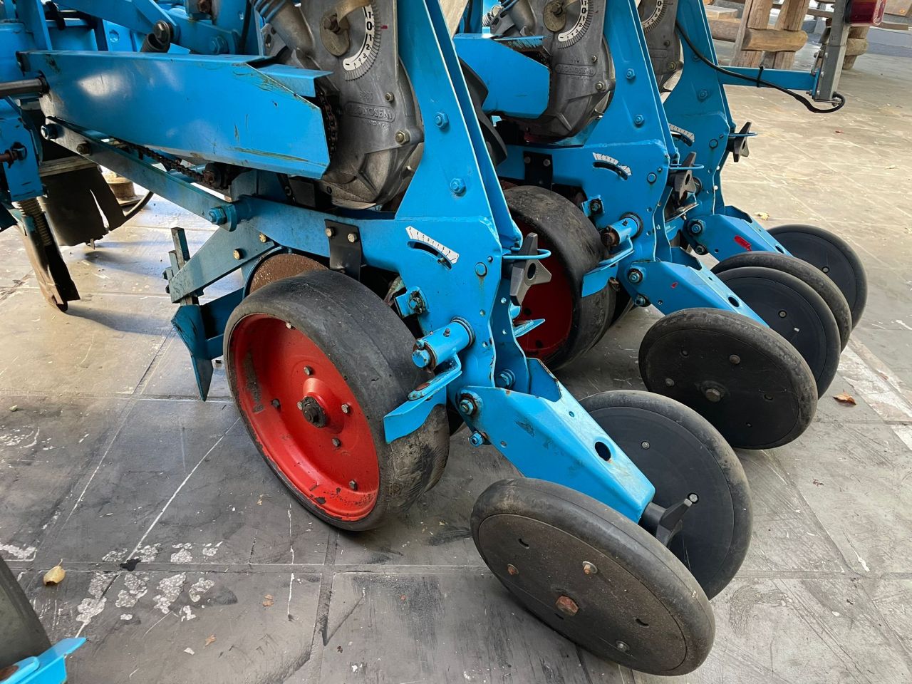 Monosem 6 rij maiszaaimachine