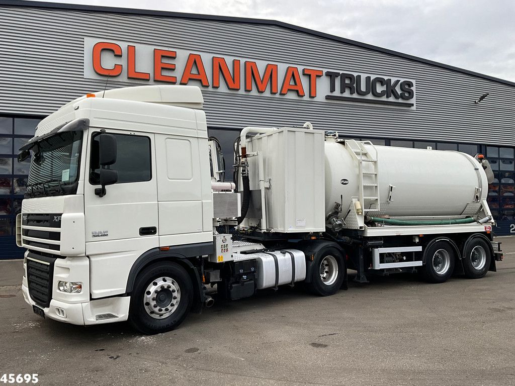 DAF FT 105 XF 460 Just 196.550 km + IPSAM 18m³ Combi oplegger