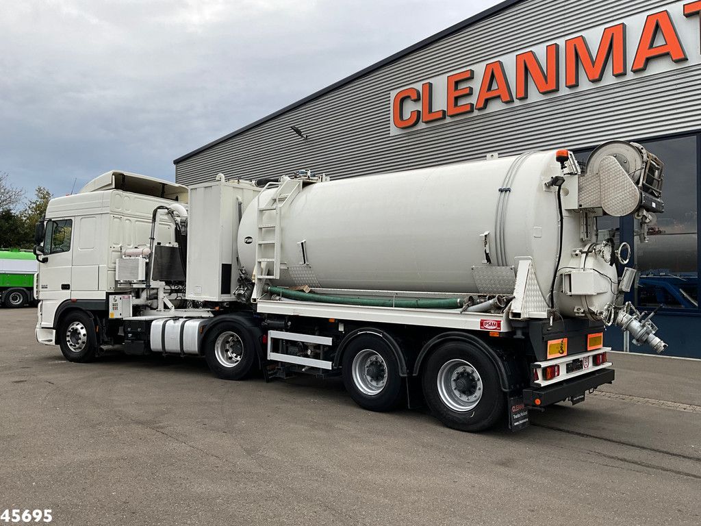 DAF FT 105 XF 460 Just 196.550 km + IPSAM 18m³ Combi oplegger