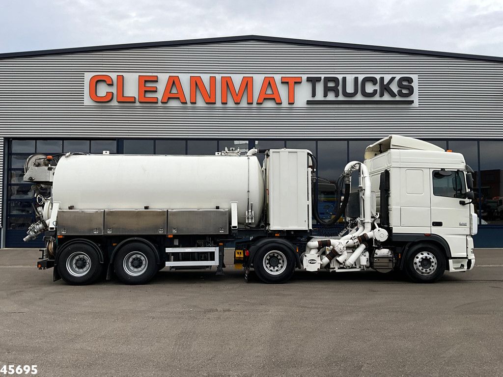 DAF FT 105 XF 460 Just 196.550 km + IPSAM 18m³ Combi oplegger