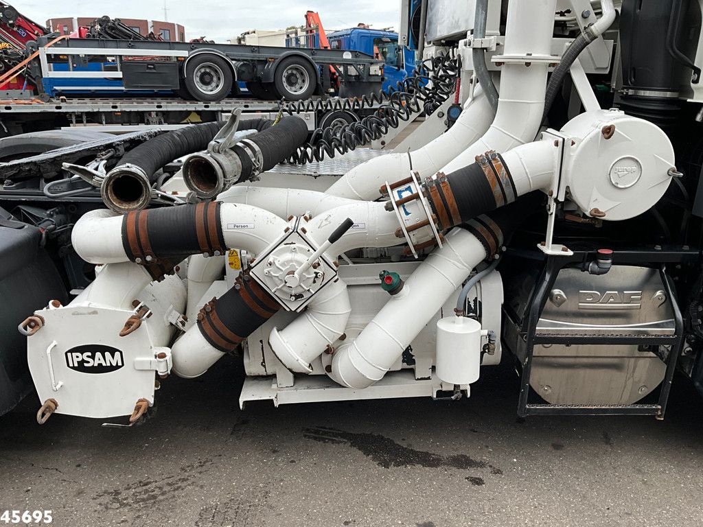 DAF FT 105 XF 460 Just 196.550 km + IPSAM 18m³ Combi oplegger