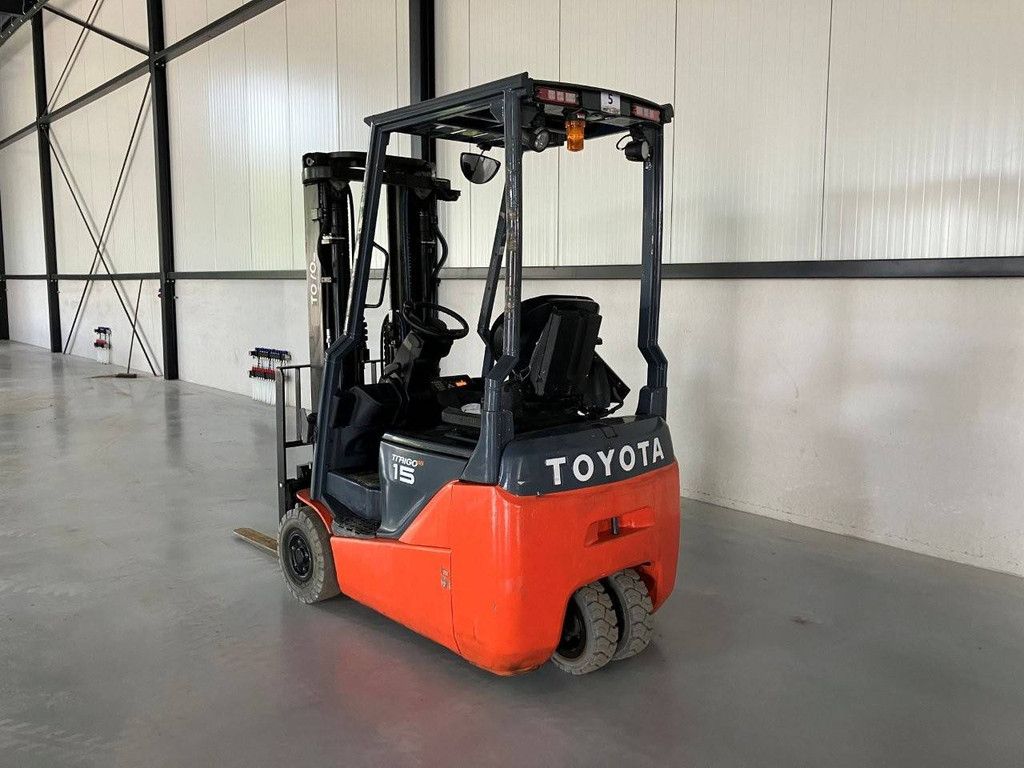 Heftruck Toyota 8FBE15T Elektrisch 1500kg 5.0m 2020