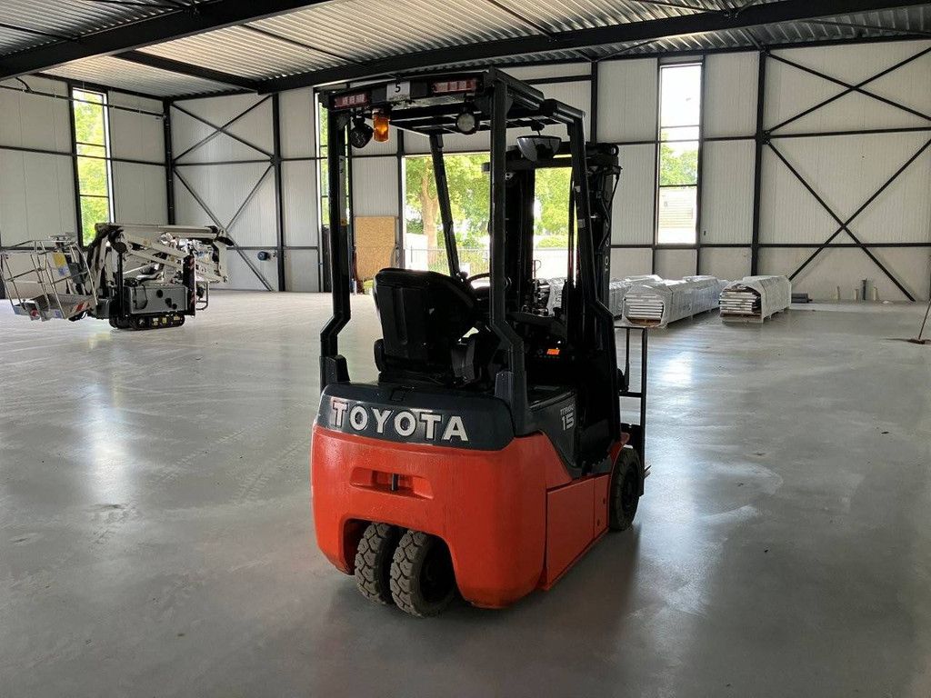 Heftruck Toyota 8FBE15T Elektrisch 1500kg 5.0m 2020