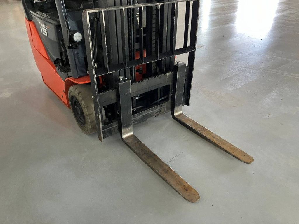 Heftruck Toyota 8FBE15T Elektrisch 1500kg 5.0m 2020