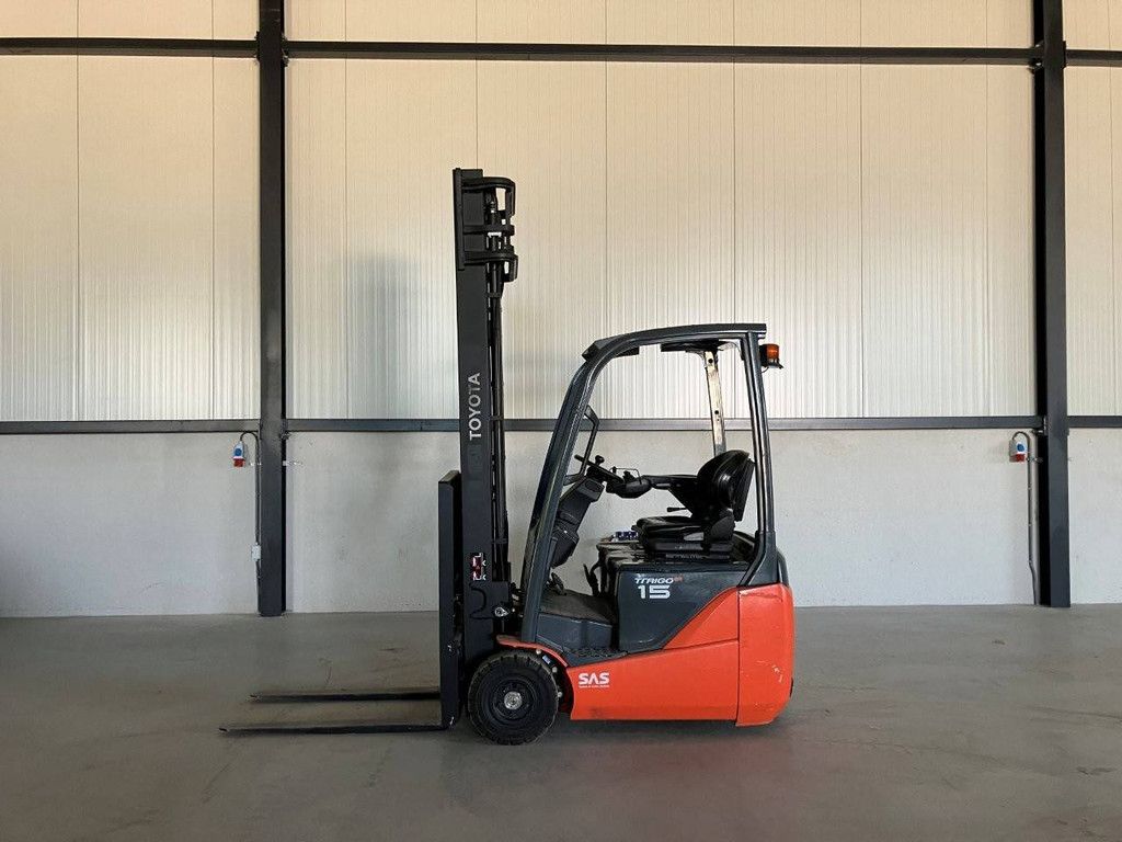 Toyota 8FBE15T Elektro-Gabelstapler 1500 kg 4,0 m 2017