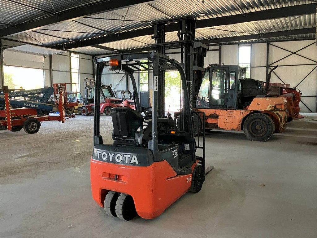 Toyota 8FBE15T Elektro-Gabelstapler 1500 kg 4,0 m 2017