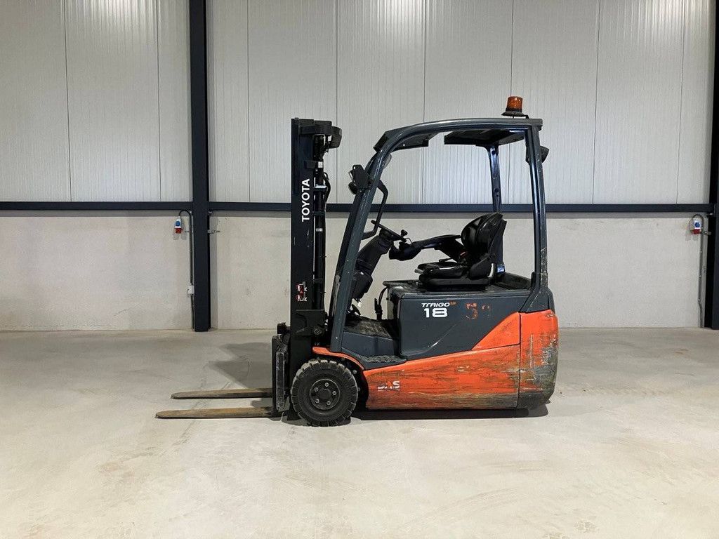 Toyota 8FBE18T Electric Forklift 1800kg 4.5m 2018