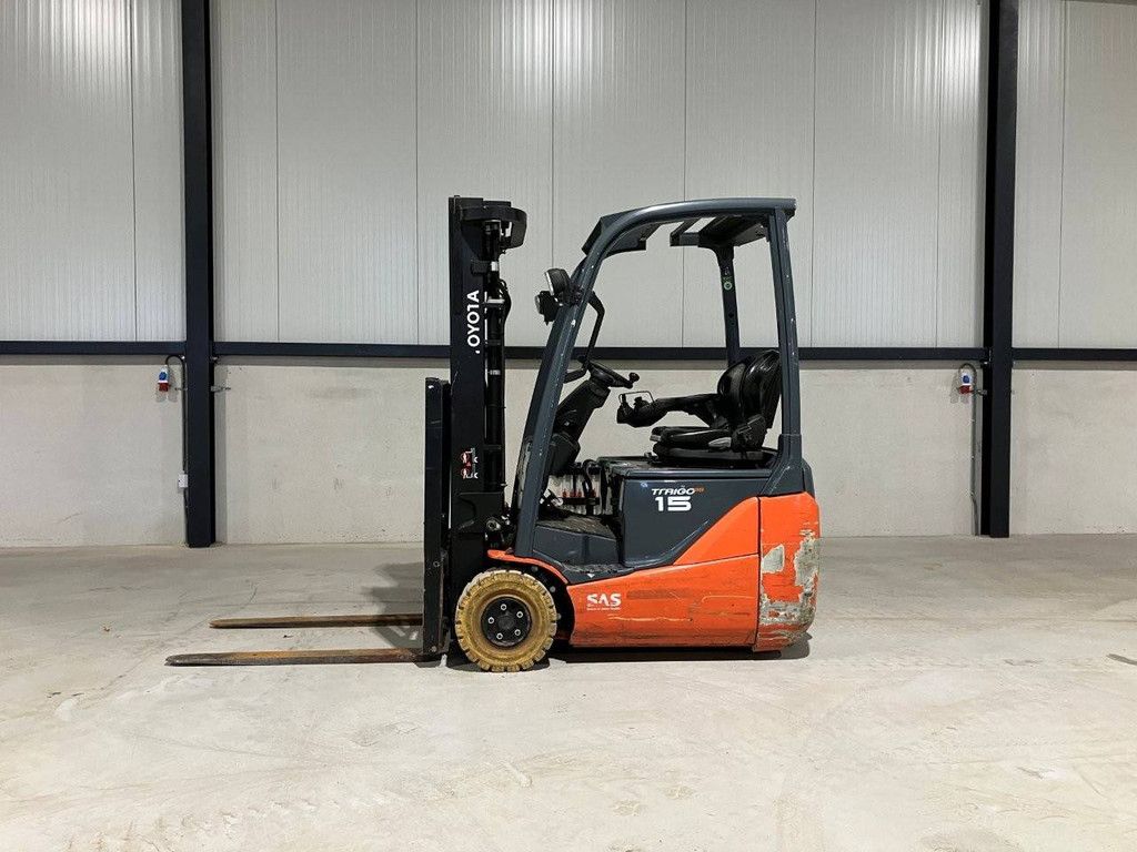 Toyota 8FBE15T Elektro-Gabelstapler 1500 kg 4,5 m 2020