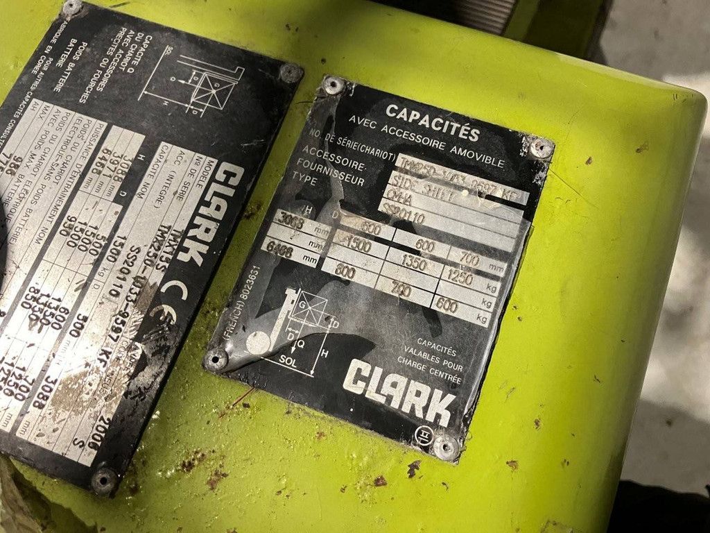 Gabelstapler Clark TMX15S Elektro 1500 kg 2006