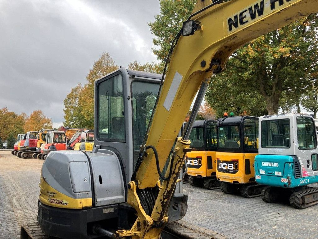 Rupsgraafmachine New Holland E 50.2 SR Diesel 2008