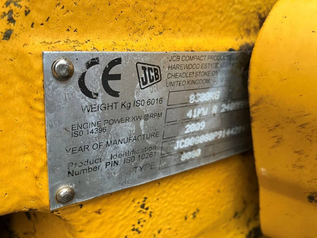 Crawler excavator JCB 8080 CTS Diesel 2009