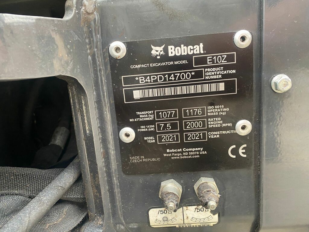 Bobcat e10z 2021