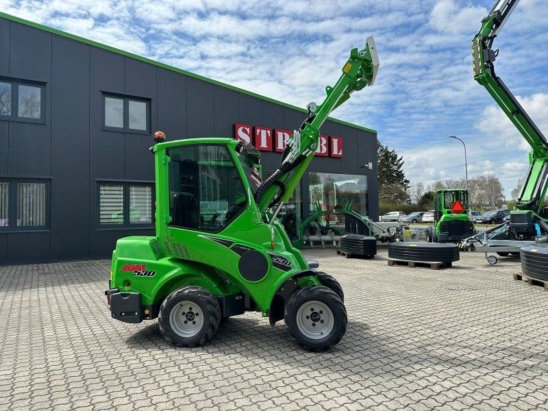 Avant 530 Hoflader Komfortkabine, Straßenzulas