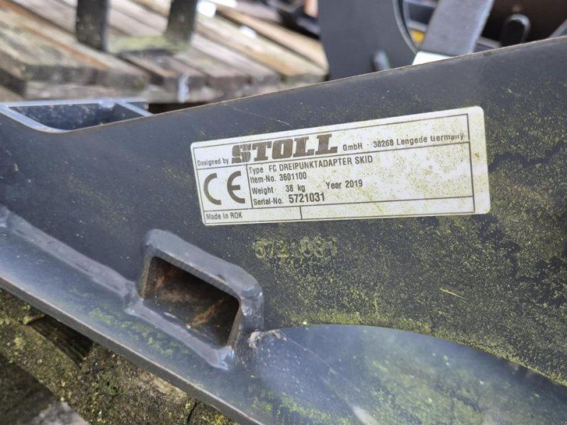 Stoll Dreipunktadapter Skidsteer