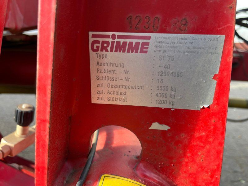Grimme SE 75-40 UB