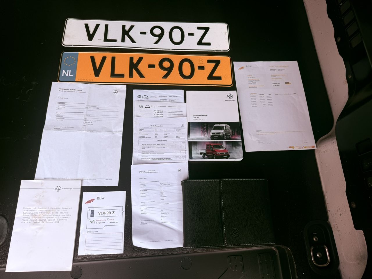 Mooie verlengde Volkswagen Crafter 46180 km. origineel.