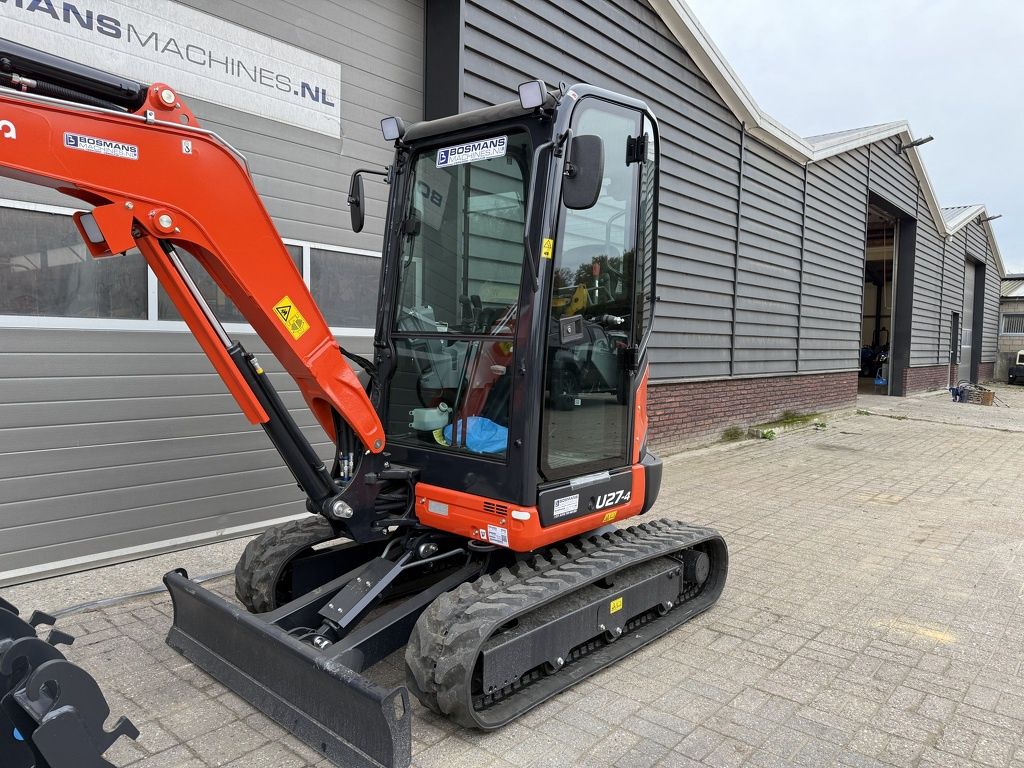 Kubota U27 hi-spec minigraver NIEUW €615 LEASE